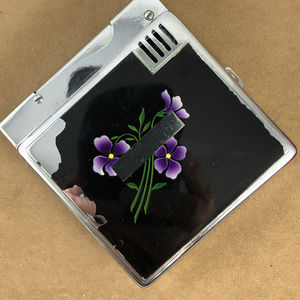 Vintage Lido Automatic Combo Cigarette Stash Case